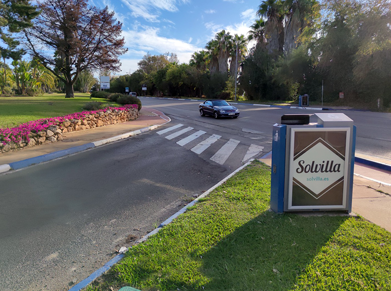 Campaña de Publicidad Exterior para Solvilla en localizaciones estratégicas por todo Marbella