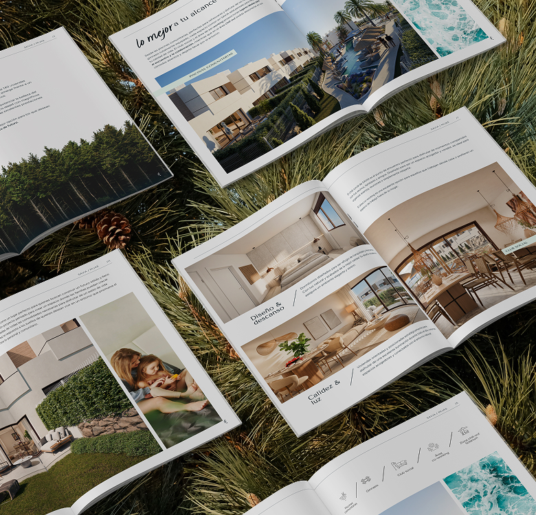 Casos de éxito agencia Imagen - Catálogo Savia Mijas